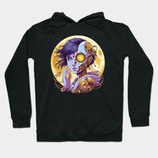 Cyberpunk girl Hoodie